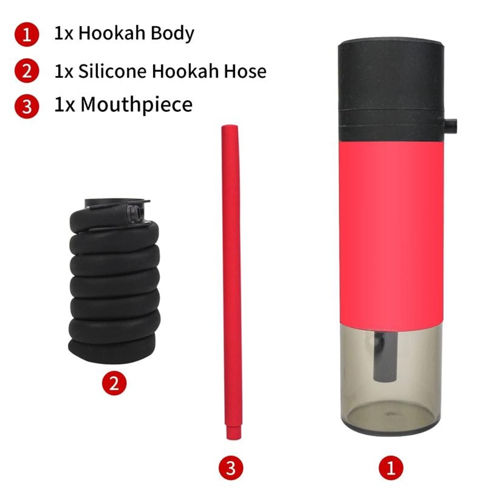Portable Hookah Cup Travel Water Pipe Compact Car Hookah Cup Washable Design 2