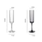 Elegant Acrylic Champagne Glasses Set Unbreakable Champagne Flutes for Parties and Outdoor Use