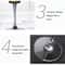 Elegant Acrylic Champagne Glasses Set Unbreakable Champagne Flutes for Parties and Outdoor Use