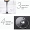 Elegant Acrylic Champagne Glasses Set Unbreakable Champagne Flutes for Parties and Outdoor Use
