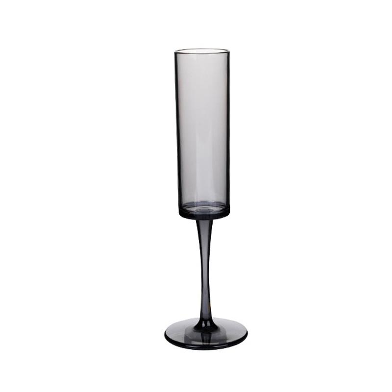 Elegant Acrylic Champagne Glasses Set Unbreakable Champagne Flutes for Parties and Outdoor Use