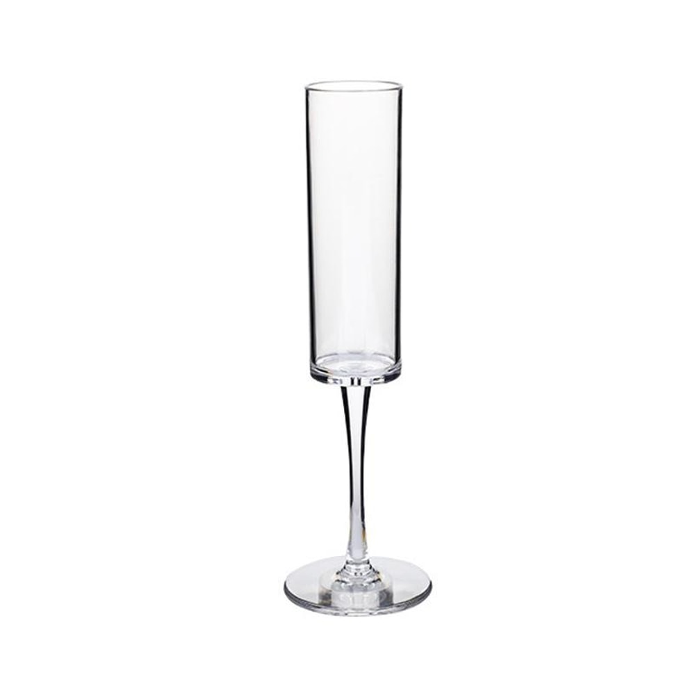 Elegant Acrylic Champagne Glasses Set Unbreakable Champagne Flutes for Parties and Outdoor Use