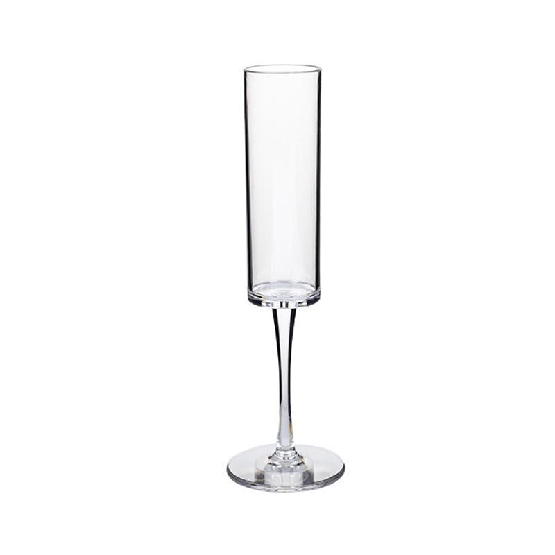 Elegant Acrylic Champagne Glasses Set Unbreakable Champagne Flutes for Parties and Outdoor Use