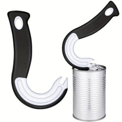 effortless easy can opener and jar opener tool for kitchen use