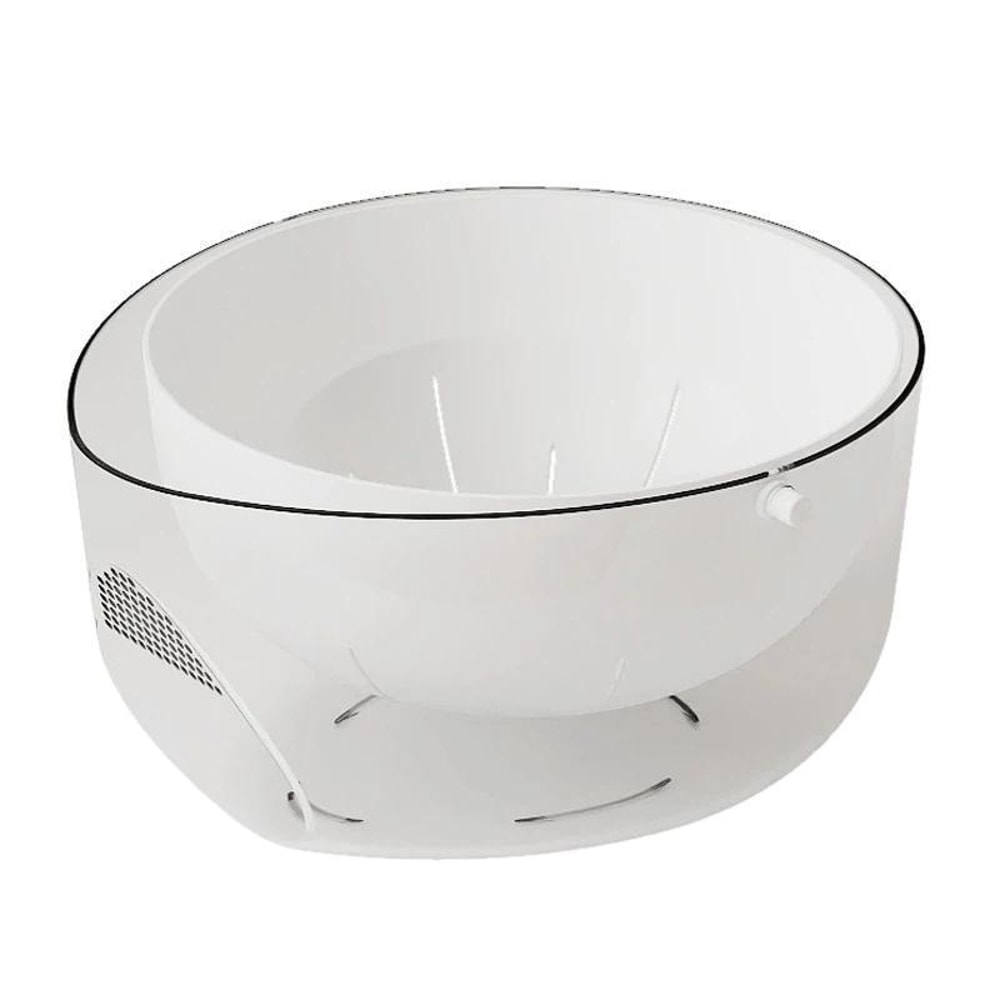 DoubleLayer Fruit Vegetable Washing Draining Basket MultiFunction Kitchen Strainer Rice Basin 0