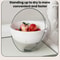 DoubleLayer Fruit Vegetable Washing Draining Basket MultiFunction Kitchen Strainer Rice Basin 3