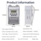 Digital Programmable Timer Switch Intelligent Weekly Electric Timer Controller