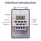 Digital Programmable Timer Switch Intelligent Weekly Electric Timer Controller