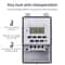 Digital Programmable Timer Switch Intelligent Weekly Electric Timer Controller