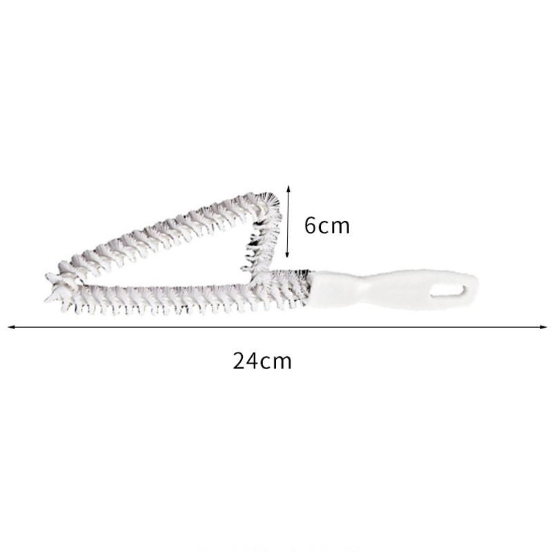 Multipurpose Crevice Cleaning Brush for Window Grooves & Stovetop Gaps