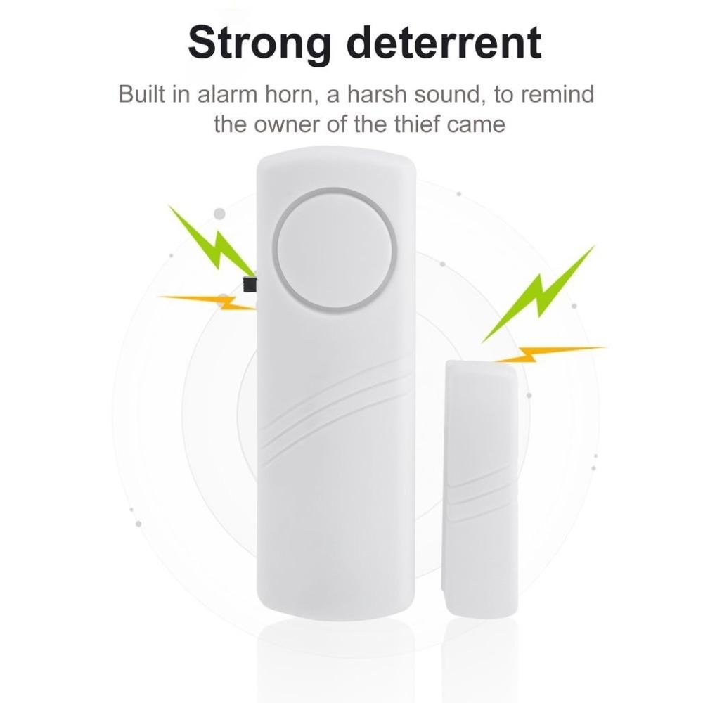 Wireless Door Alarm Magnetic Window Security Alarm Home Protection Set