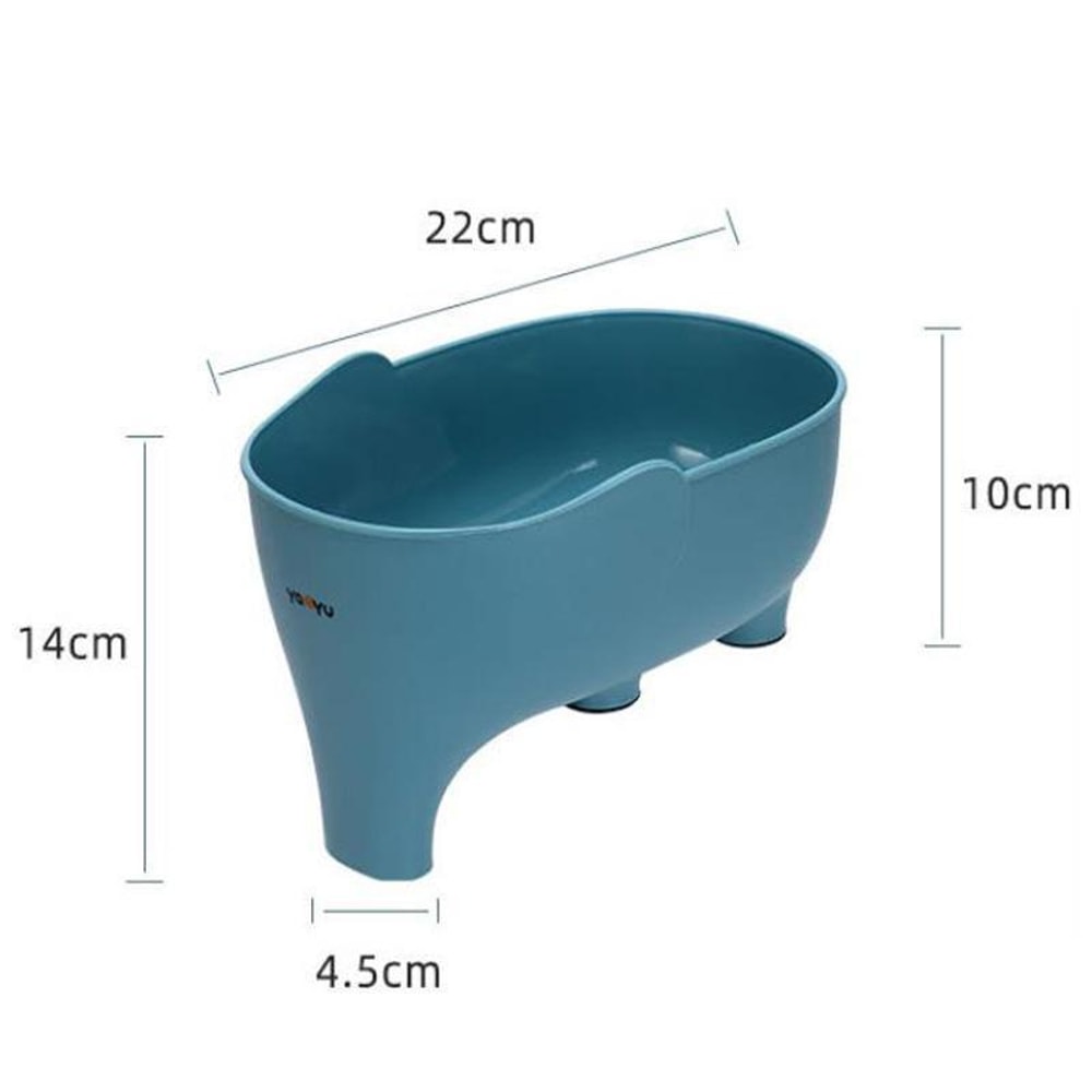 YanYU Elephant Kitchen Drain Basket Fruit Vegetable Storage Organizer 8