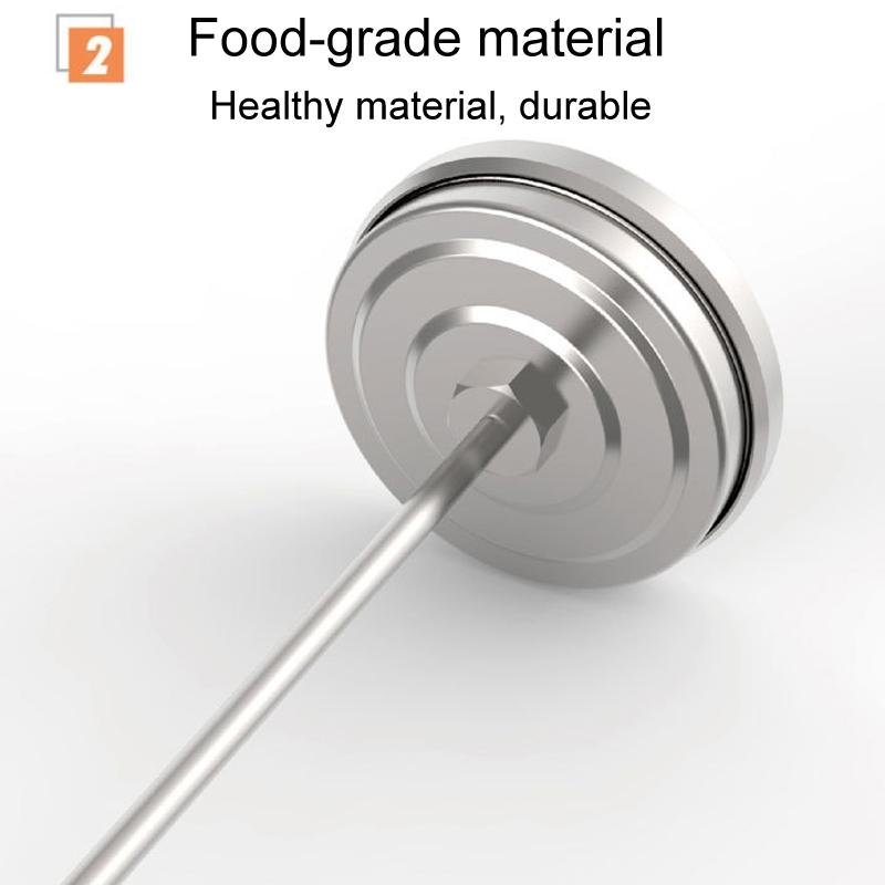 Stainless Steel Kitchen Thermometer BBQ Coffee Water Temperature Probe