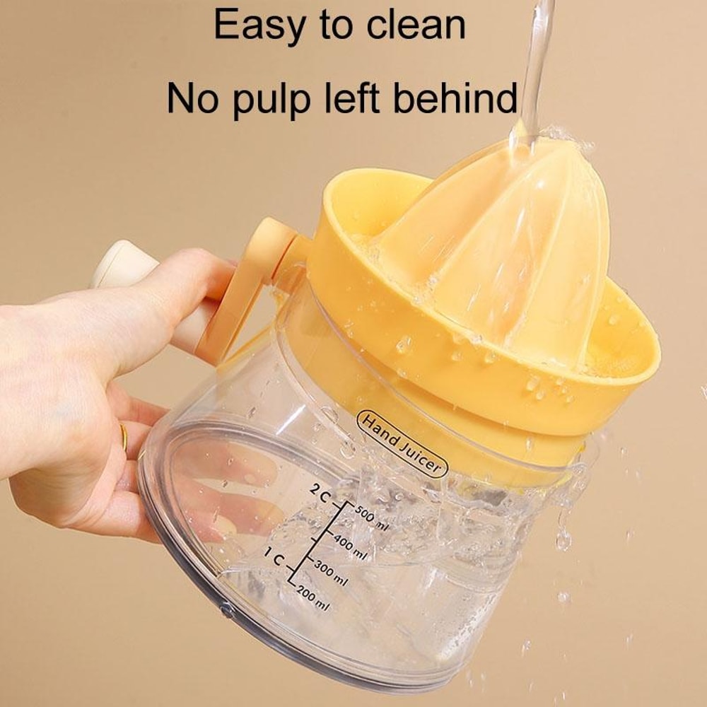 Hand Crank Manual Juicer Portable Fruit Extractor Kitchen Juicer