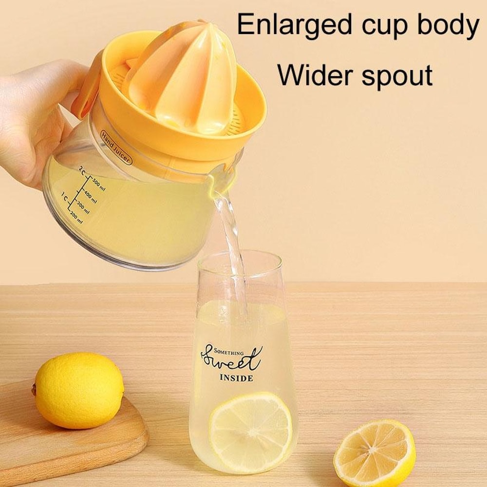 Hand Crank Manual Juicer Portable Fruit Extractor Kitchen Juicer