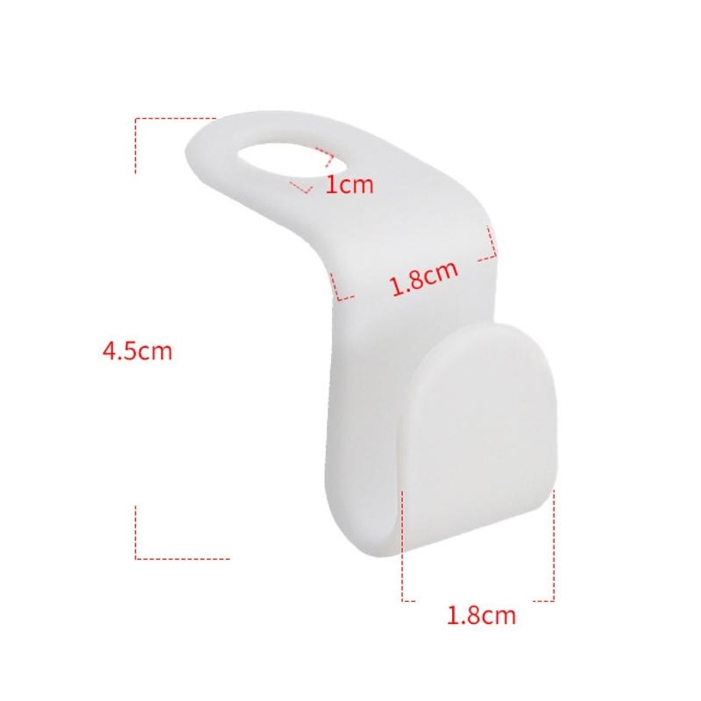 Closet Hanger Connector Hooks Space Saving Plastic Hanger Connectors for Wardrobe Organization