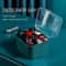 Desktop Cosmetic Storage Box Makeup Organizer with Lipstick Storage Dustproof Design