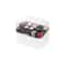 Desktop Cosmetic Storage Box Makeup Organizer with Lipstick Storage Dustproof Design