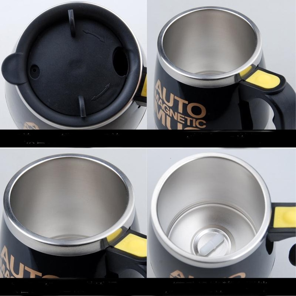 Automatic Mixing Cup Electric Self Stirring Coffee Mug Portable Battery Operated Coffee Mixer