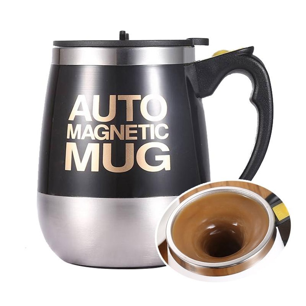 Automatic Mixing Cup Electric Self Stirring Coffee Mug Portable Battery Operated Coffee Mixer