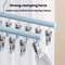 Multi Clip Stainless Steel Sock Drying Rack Non Slip Space Saving Clothes Hanger