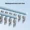 Multi Clip Stainless Steel Sock Drying Rack Non Slip Space Saving Clothes Hanger