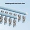 Multi Clip Stainless Steel Sock Drying Rack Non Slip Space Saving Clothes Hanger