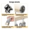Multi Clip Stainless Steel Sock Drying Rack Non Slip Space Saving Clothes Hanger