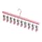 Multi Clip Stainless Steel Sock Drying Rack Non Slip Space Saving Clothes Hanger