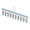 Multi Clip Stainless Steel Sock Drying Rack Non Slip Space Saving Clothes Hanger