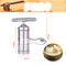 Stainless Steel Manual Pasta Machine Hand Crank Noodle Maker Compact Noodle Press