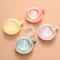 Portable Denture Storage Box Orthodontic Retainer Case with Lanyard Compact Travel Organizer