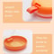Portable Denture Storage Box Orthodontic Retainer Case with Lanyard Compact Travel Organizer