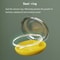 Portable Denture Storage Box Orthodontic Retainer Case with Lanyard Compact Travel Organizer