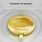 Portable Denture Storage Box Orthodontic Retainer Case with Lanyard Compact Travel Organizer