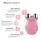 Pink Microcurrent Facial Device Skin Firming Anti-Aging Facial Massager for Face Lifting and Glow