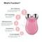 Pink Microcurrent Facial Device Skin Firming Anti-Aging Facial Massager for Face Lifting and Glow