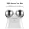 Pink Microcurrent Facial Device Skin Firming Anti-Aging Facial Massager for Face Lifting and Glow