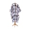 Lightweight Adjustable Hairdressing Apron Barber Cape Striped Salon Cutting Shawl for Home & Professional Use