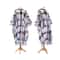Lightweight Adjustable Hairdressing Apron Barber Cape Striped Salon Cutting Shawl for Home & Professional Use