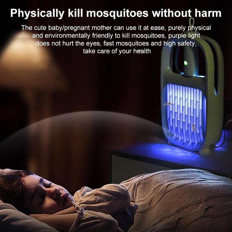 Household UV Mosquito Killer Lamp Indoor Mosquito Repellent Trap Portable