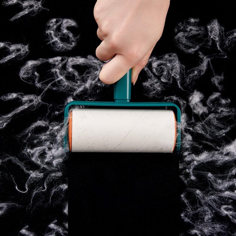 Portable Pet Hair Remover Roller for Clothes and Furniture Sticky Lint Cleaner Device
