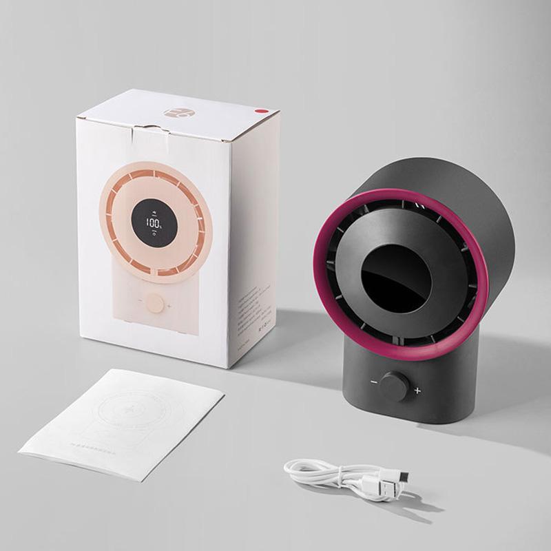 USB Rechargeable Desk Fan Portable USB Desk Fan Quiet High Power Cooling