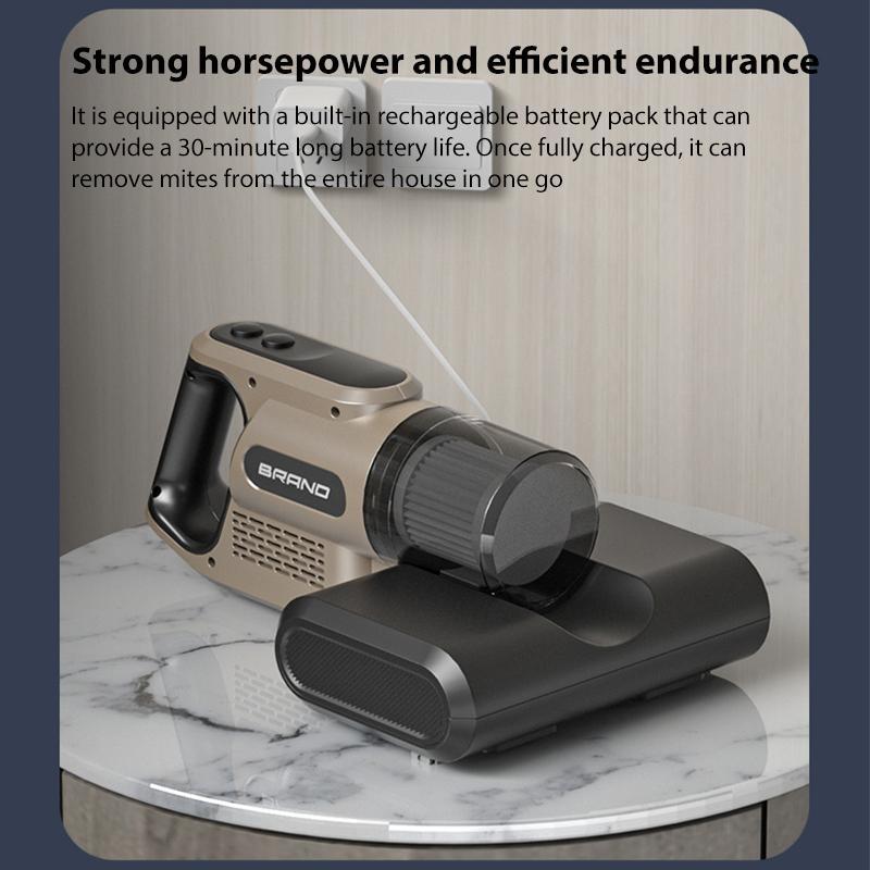 Handheld Mite Vacuum UV Sterilization Wireless Mattress Cleaner