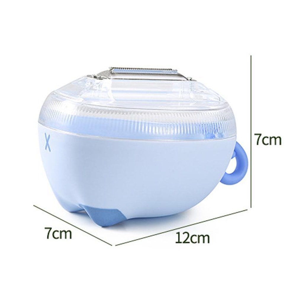 Cat Design Vegetable Peeler with Storage Container Stainless Steel Kitchen Peeling Knife