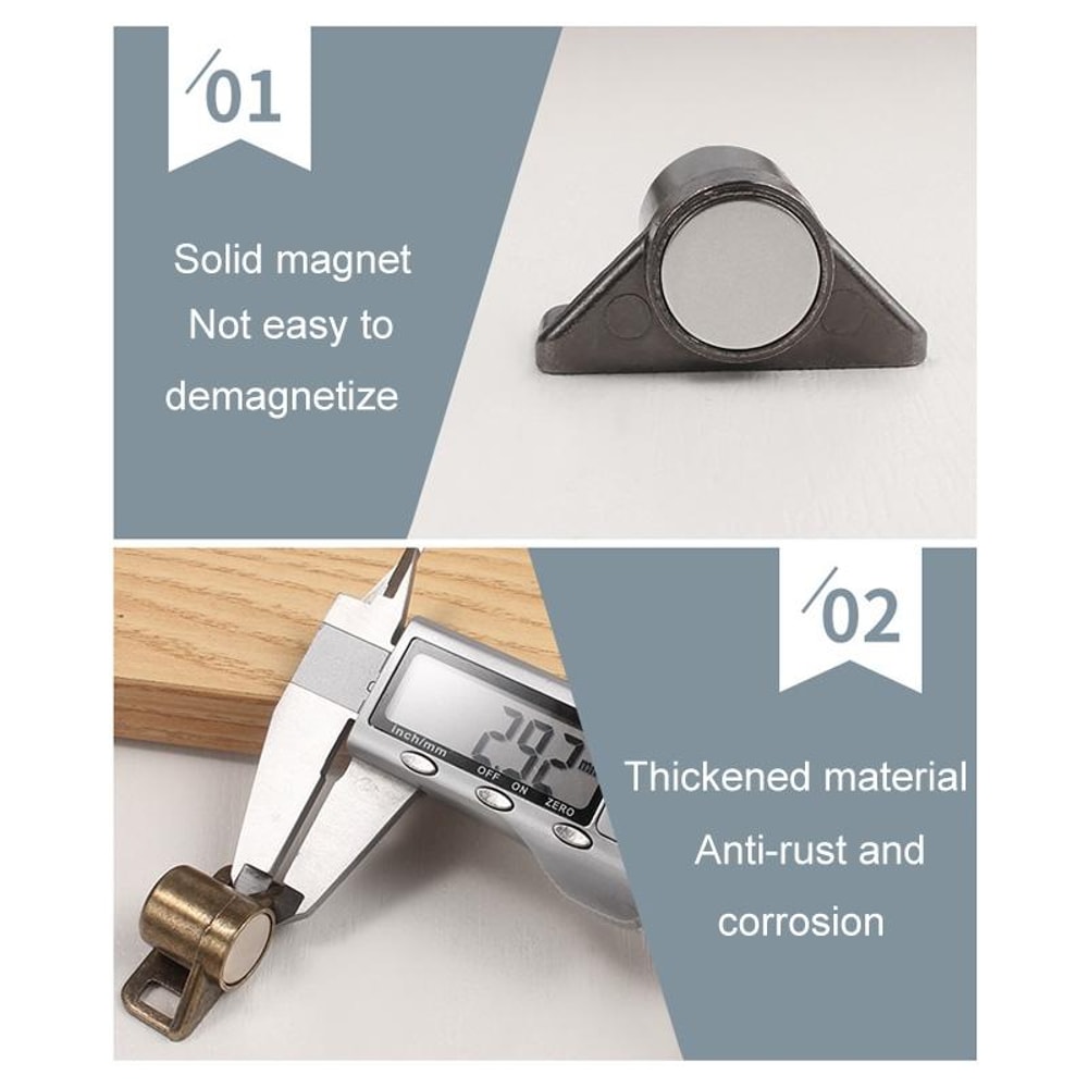 Magnetic Cabinet Door Latch Adjustable Soft Close Catch