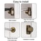 Magnetic Cabinet Door Latch Adjustable Soft Close Catch