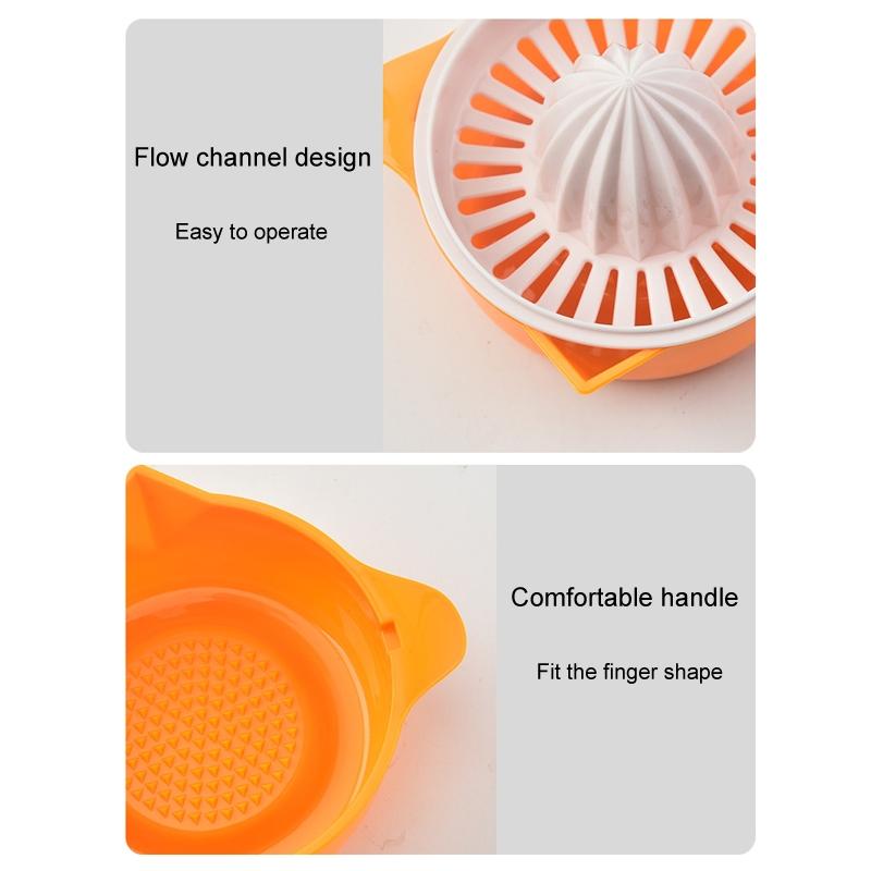 Manual Lemon Juicer Mini Portable Orange Squeezer Handheld Citrus Press