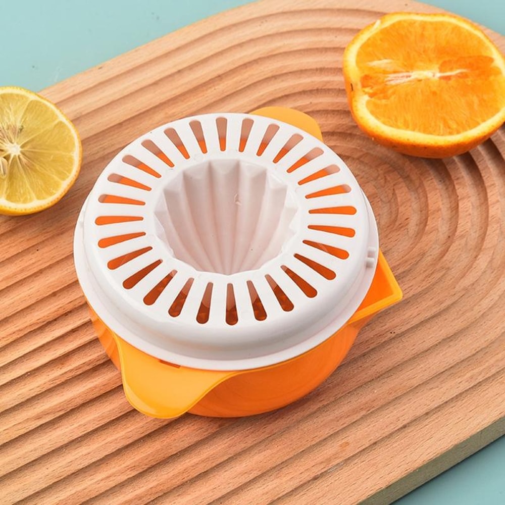Manual Lemon Juicer Mini Portable Orange Squeezer Handheld Citrus Press