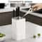 Countertop Kitchen Knife Storage Rack & Knife Organizer Rack for Safe Hygienic Knife Holder Organizer
